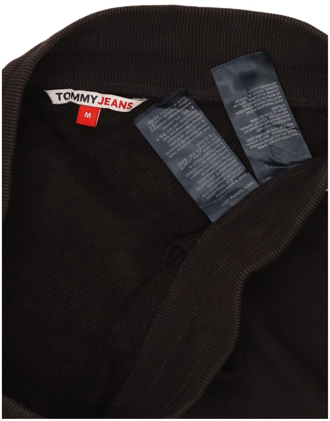 Tommy Hilfiger Womens Mini Skirt Medium W28  Black Polyester