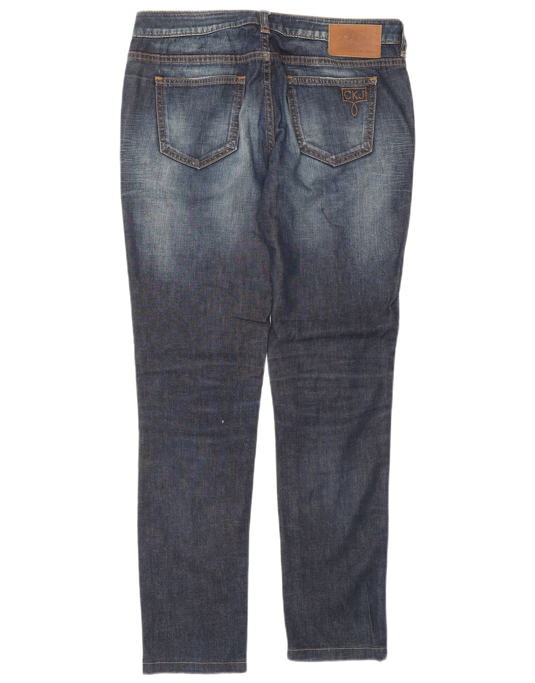 CALVIN KLEIN Womens Slim Jeans W30 L30 Blue