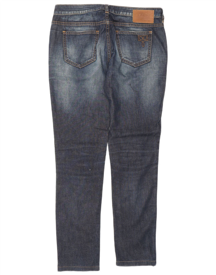 CALVIN KLEIN Womens Slim Jeans W30 L30 Blue