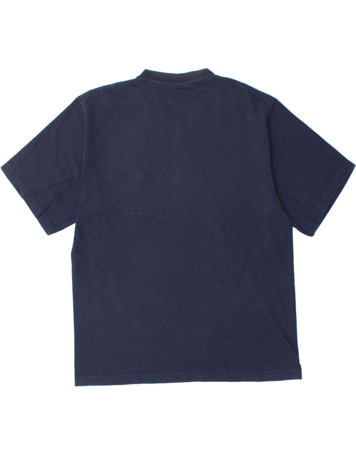 CHAMPION Mens T-Shirt Top Small Navy Blue Vintage Champion and Second-Hand Champion from Messina Hembry 
