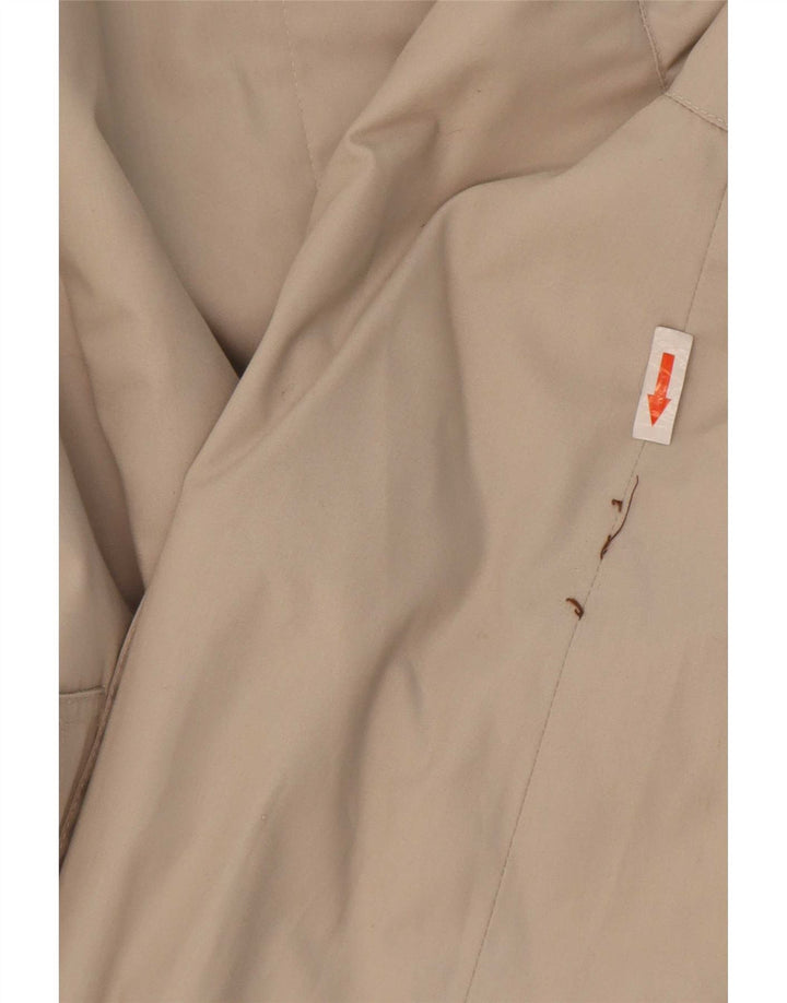 Lancetti Womens Overcoat IT 42 Medium Beige