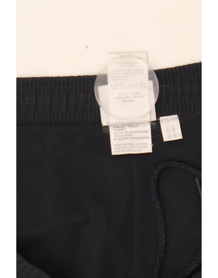 Adidas Mens Tracksuit Trousers XL  Navy Blue Striped Polyester