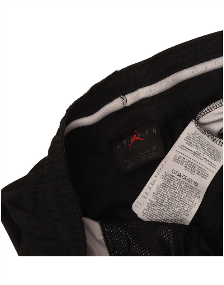 Jordan Mens Dri Fit Sport Shorts Medium  Black Colourblock Polyester