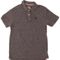 Fat Face Mens Polo Shirt Medium Grey Flecked Cotton