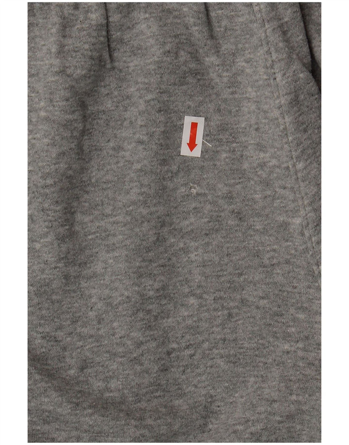 NIKE Boys Tracksuit Trousers Joggers 12-13 Years Large Grey Cotton