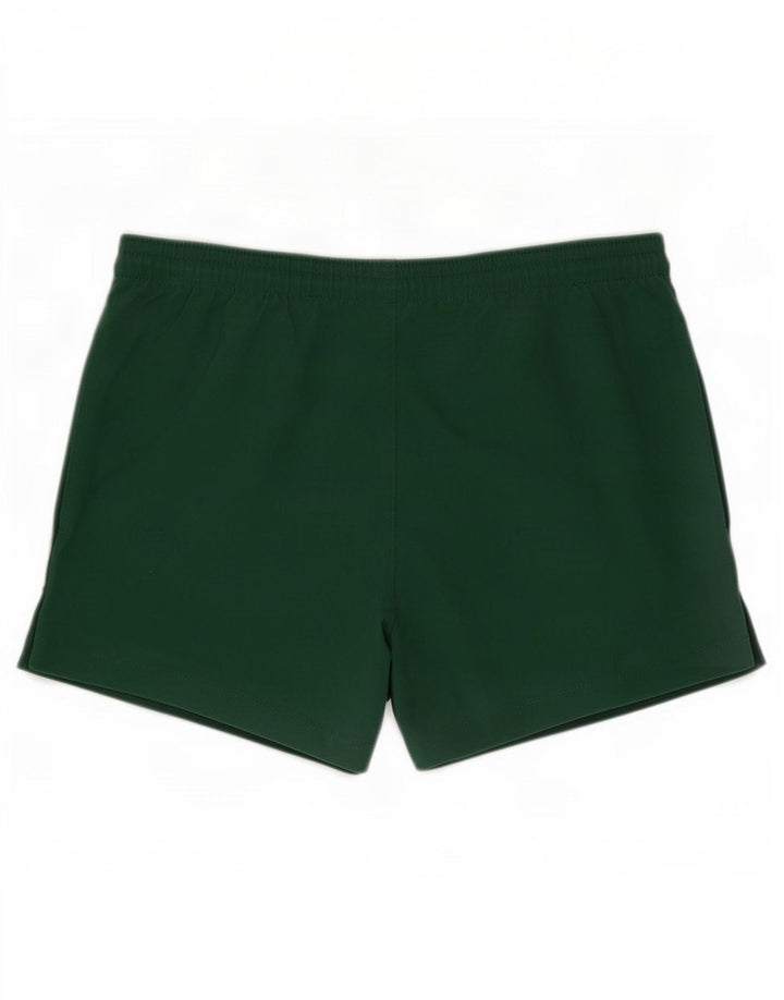 Sergio Tacchini Mens Sport Shorts IT 48 Medium Green Polyester