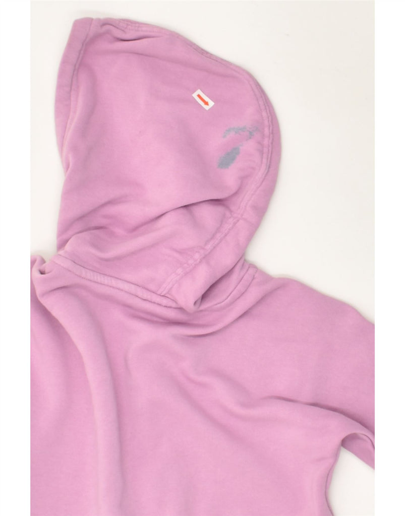 PUMA Girls Graphic Zip Hoodie Sweater 7-8 Years Purple | Vintage Puma | Thrift | Second-Hand Puma | Used Clothing | Messina Hembry 