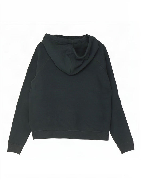 Jack Wills Womens Graphic Hoodie Jumper UK 8 Small Green Cotton