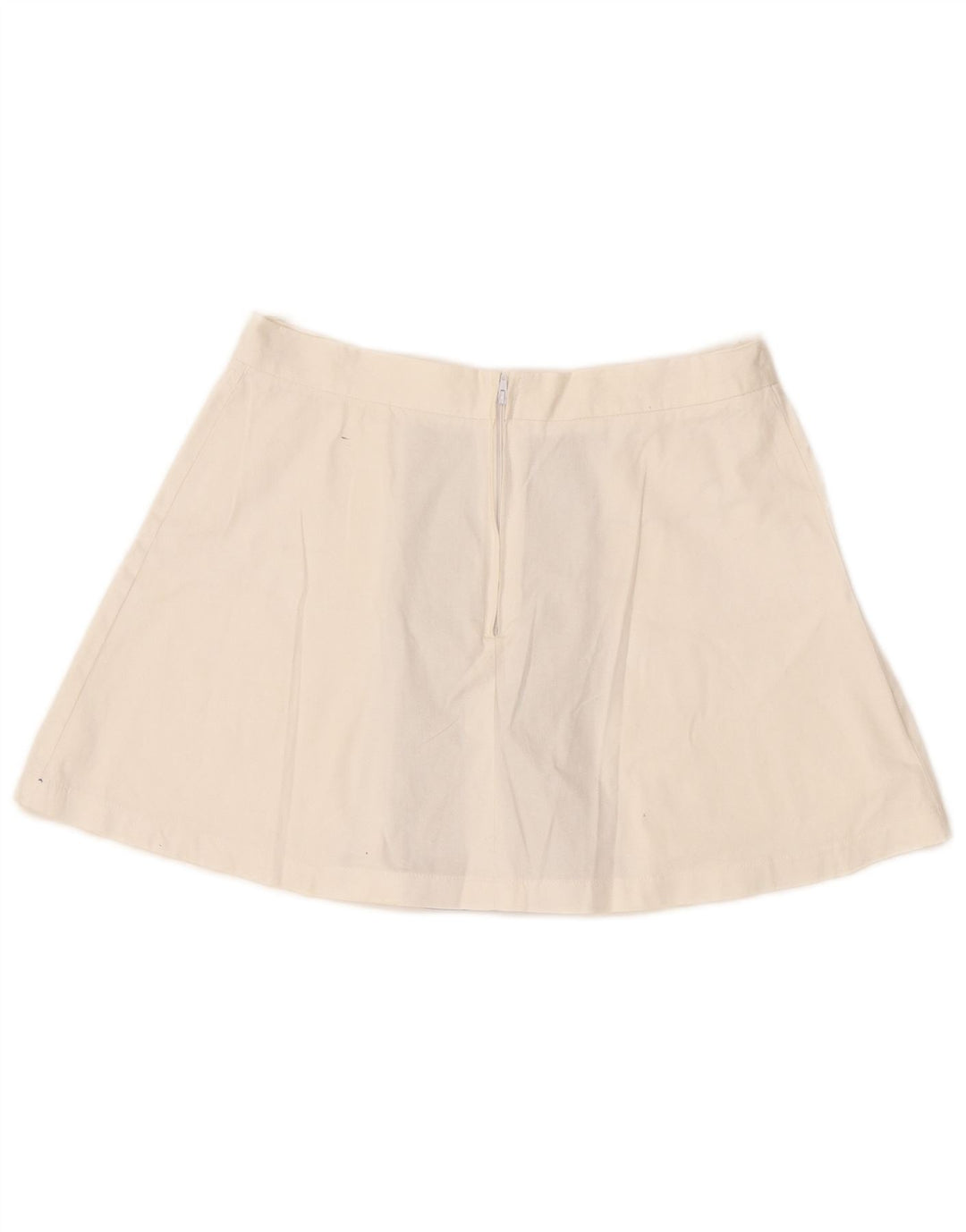 Vintage Womens Mini Skirt W30 Medium  Navy Blue Colourblock