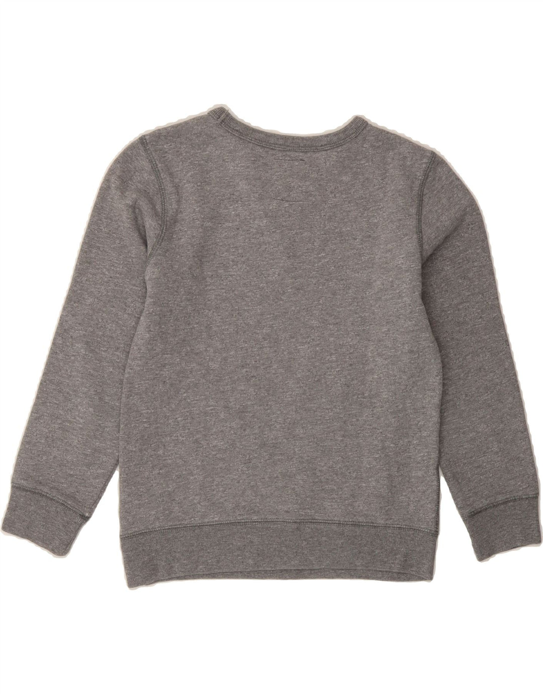 LEVI'S Girls Graphic Sweatshirt Jumper 9-10 Years Grey Cotton Vintage Levi's and Second-Hand Levi's from Messina Hembry 