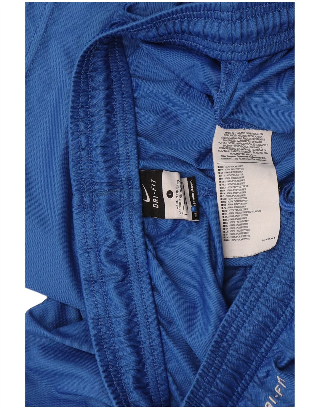 Nike Mens Dri Fit Sport Shorts Large Blue Polyester