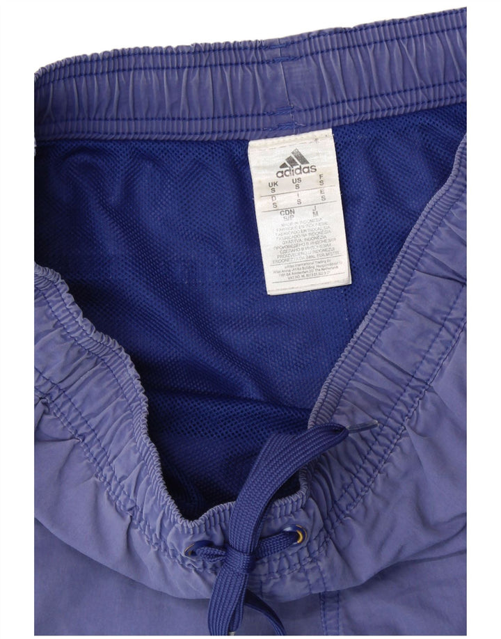 ADIDAS Mens Sport Shorts Small  Blue Polyester