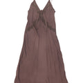 Zara Womens Maxi Slip Dress UK 12 Medium Grey Viscose