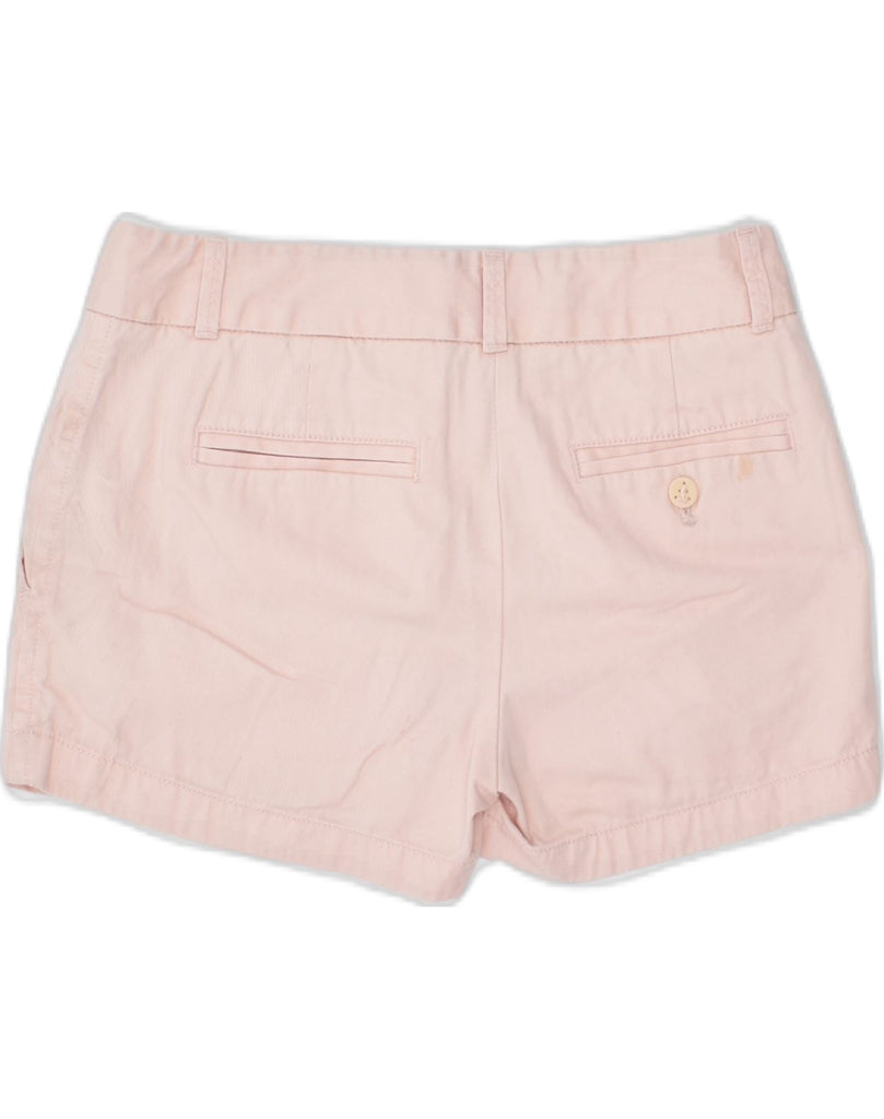 J. CREW Womens Chino Shorts US 0 XS W28 Pink Cotton | Vintage | Thrift | Second-Hand | Used Clothing | Messina Hembry 