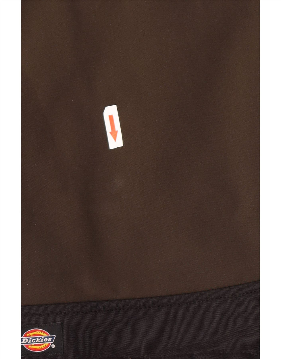 Dickies Mens Windbreaker Jacket UK 46 3XL Khaki Colourblock Polyester