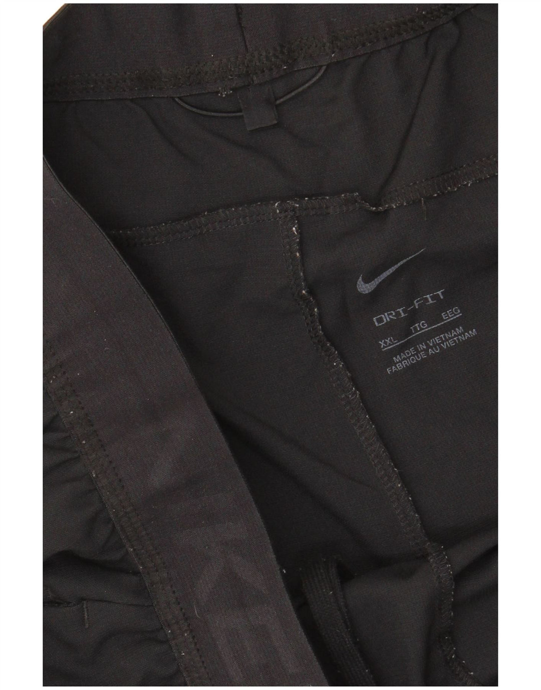 NIKE Mens Dri Fit Graphic Sport Shorts 2XL Black Polyester