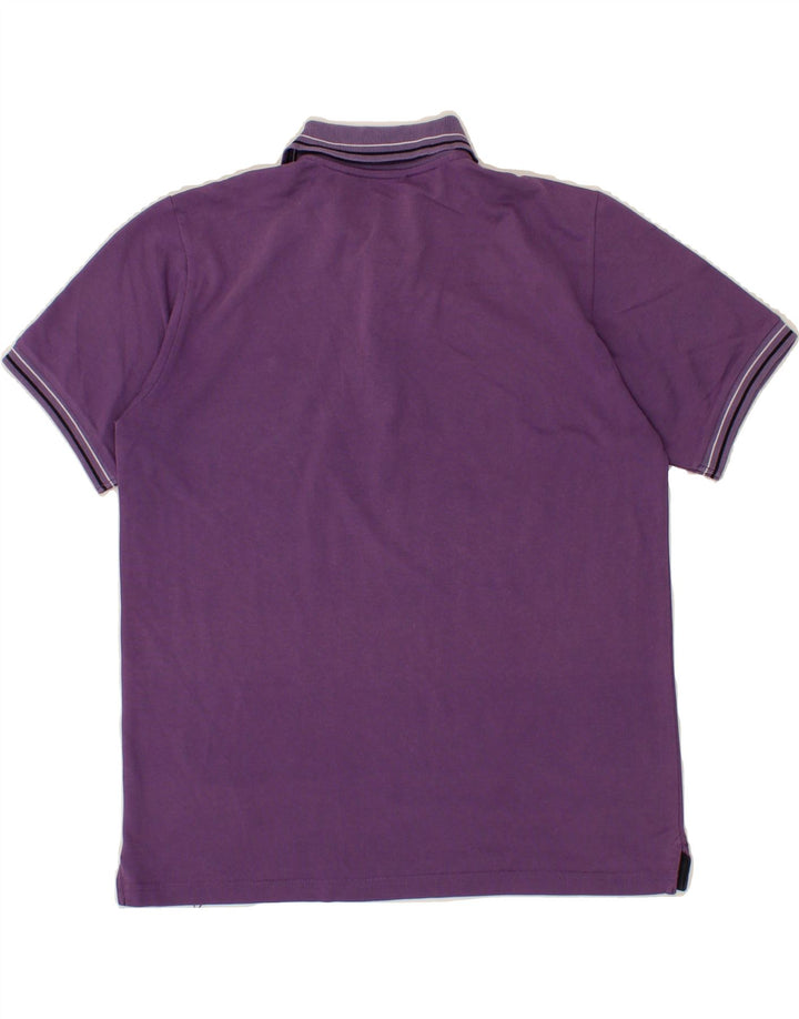 CHAMPION Boys Polo Shirt 11-12 Years Purple Vintage Champion and Second-Hand Champion from Messina Hembry 
