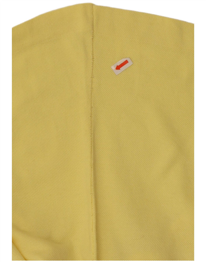 Lacoste Mens Polo Shirt Size 6 XL Yellow