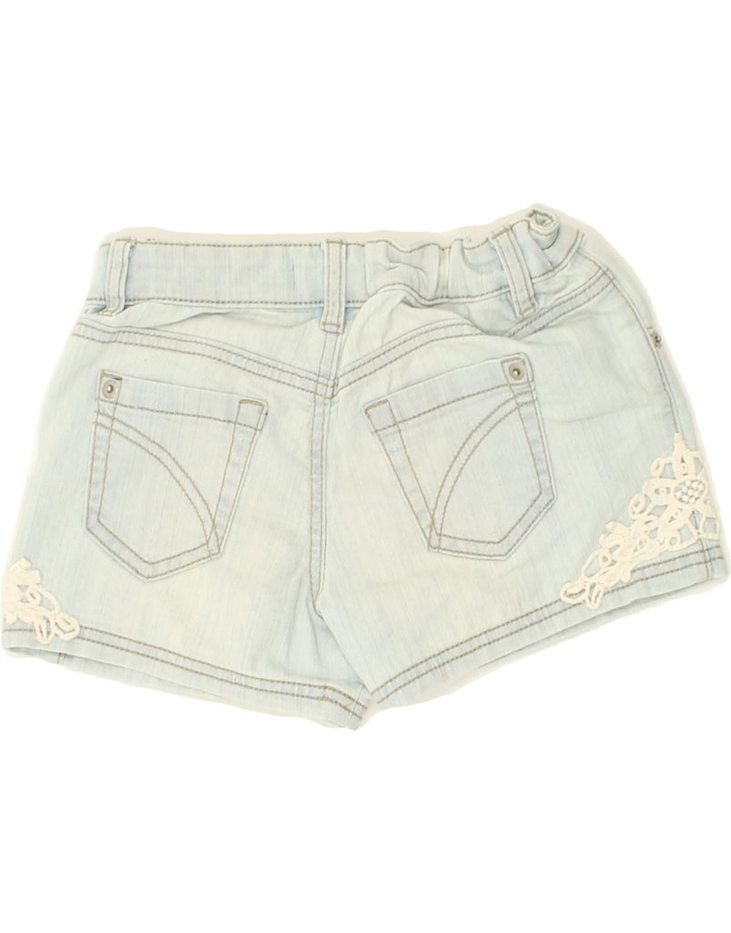 BENETTON Girls Denim Shorts 7-8 Years Medium W24 Blue Cotton | Vintage Benetton | Thrift | Second-Hand Benetton | Used Clothing | Messina Hembry 