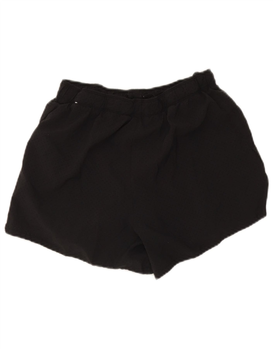 Nike Womens Dri Fit Sport Shorts UK 8 Small Black Polyester