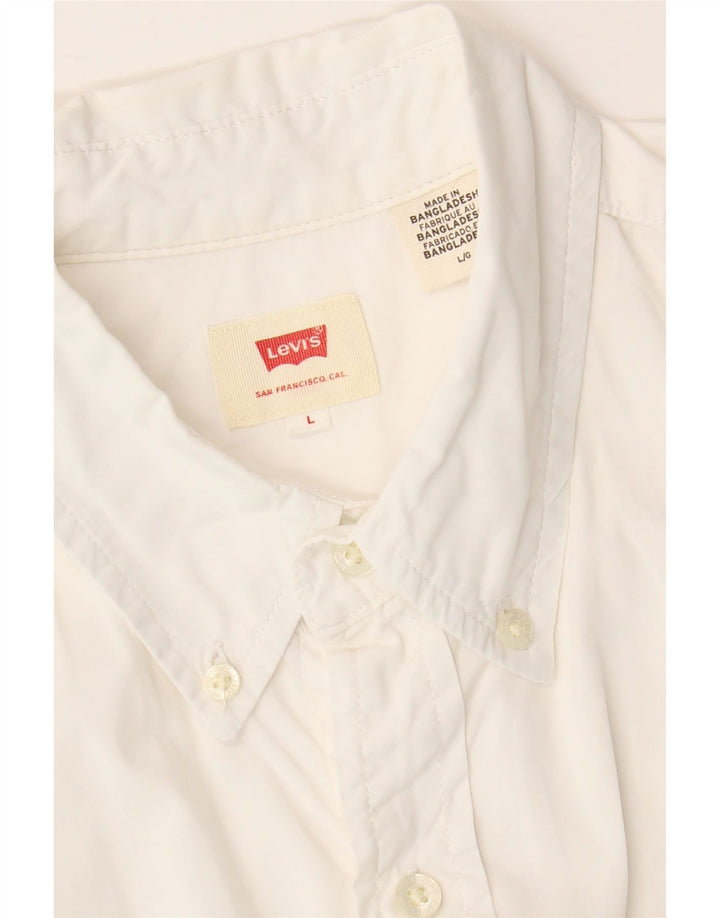 Zara Mens Shirt Large White