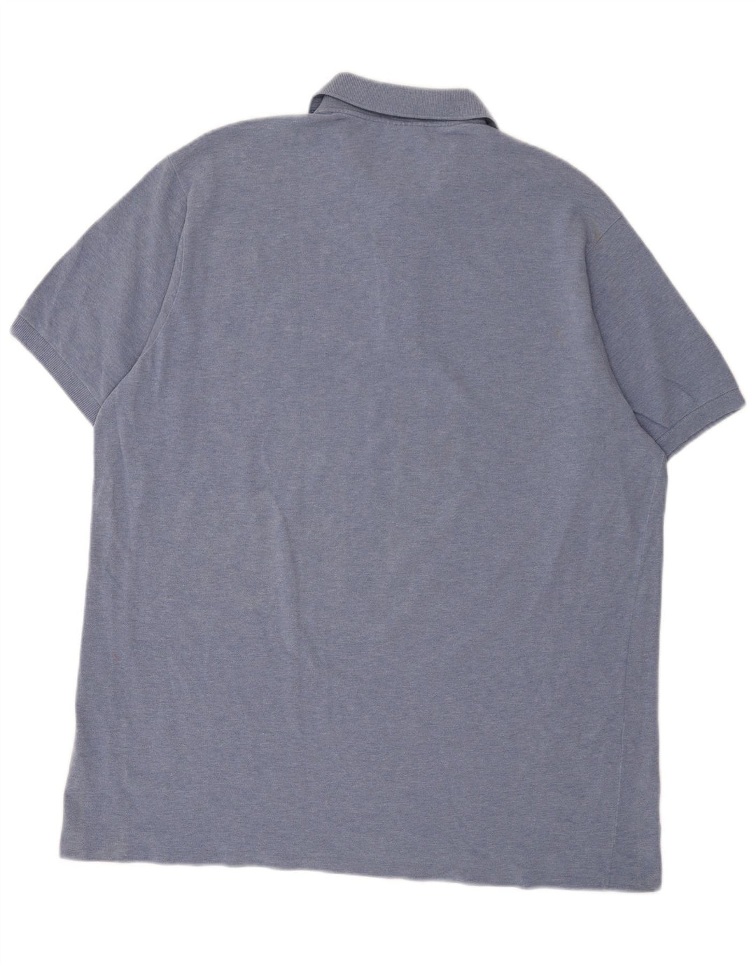 Lacoste Mens Polo Shirt Size 7 2XL Blue Cotton