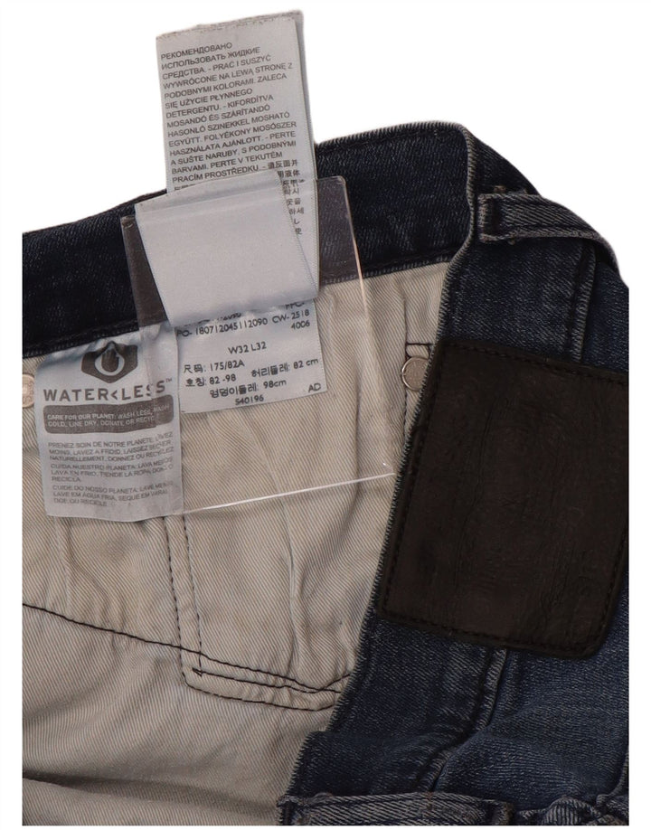 LEVI'S Mens 511 Slim Jeans W32 L32 Blue Cotton