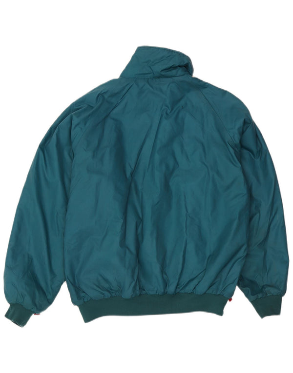 Columbia Mens Bomber Reversible Jacket UK 40 Large Green