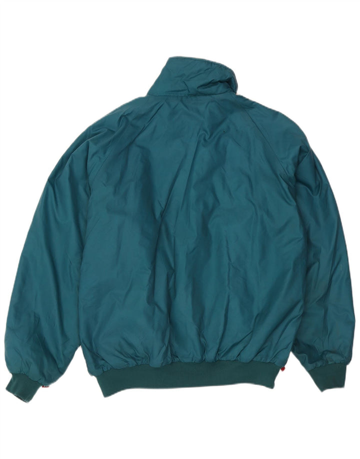 Columbia Mens Bomber Reversible Jacket UK 40 Large Green