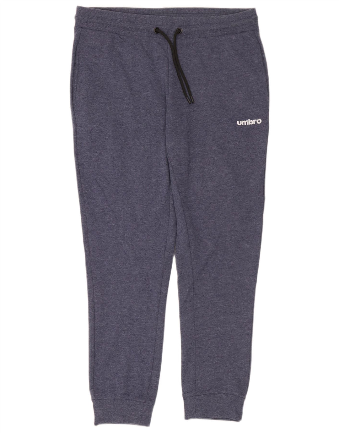 Umbro Mens Tracksuit Trousers Joggers Large Blue Cotton