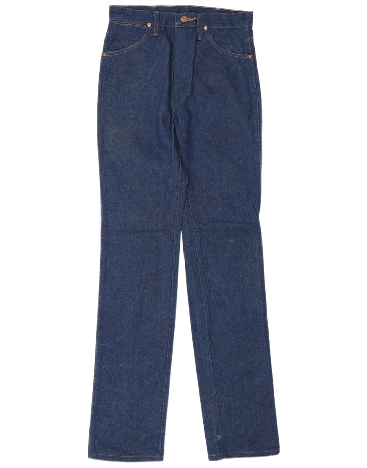 Wrangler Womens Straight Jeans  W30 L36 Blue Cotton