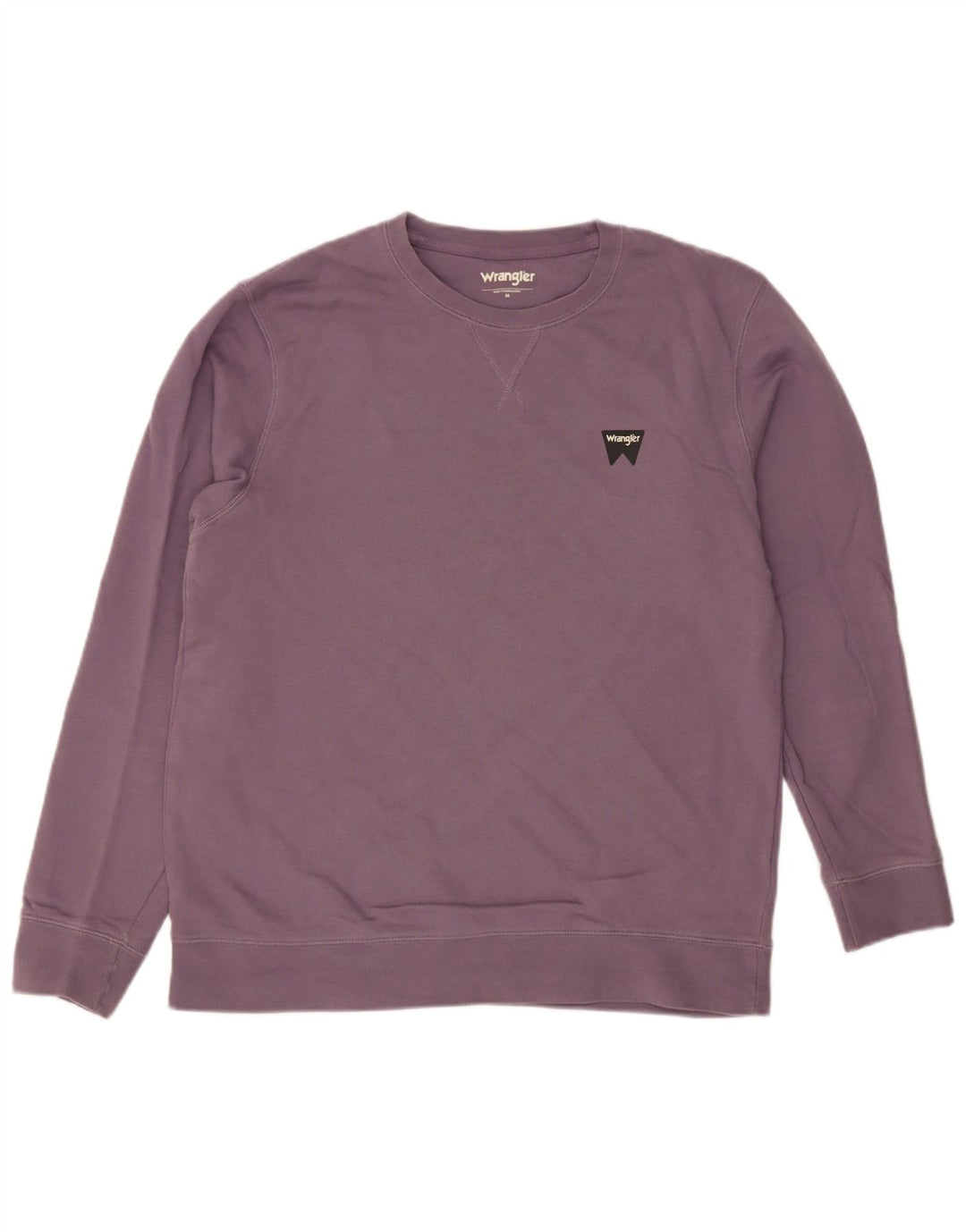 Wrangler Mens Sweatshirt Jumper Medium Purple Cotton