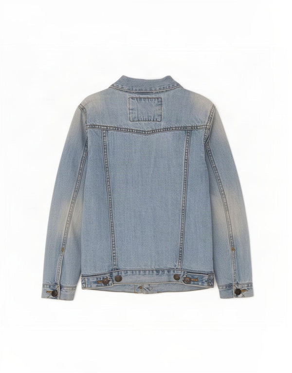 Zara Boys Denim Jacket 11-12 Years Blue