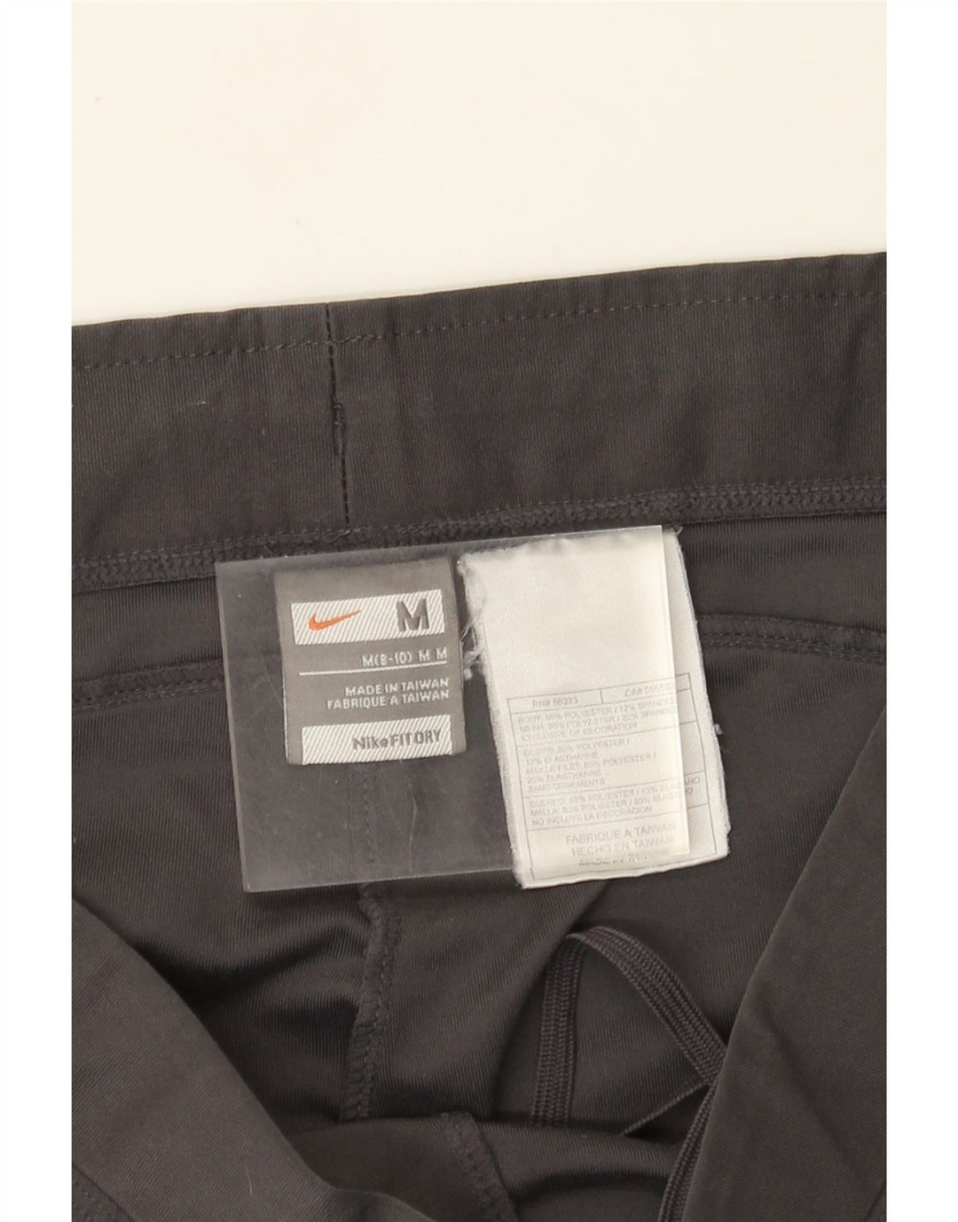 Nike Womens Tracksuit Trousers US 8/10 Medium  Grey Polyester