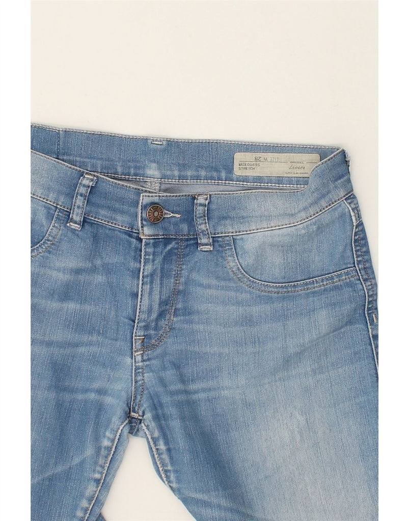 DIESEL Womens Livier Slim Jeans W28 L27 Blue Cotton | Vintage Diesel | Thrift | Second-Hand Diesel | Used Clothing | Messina Hembry 