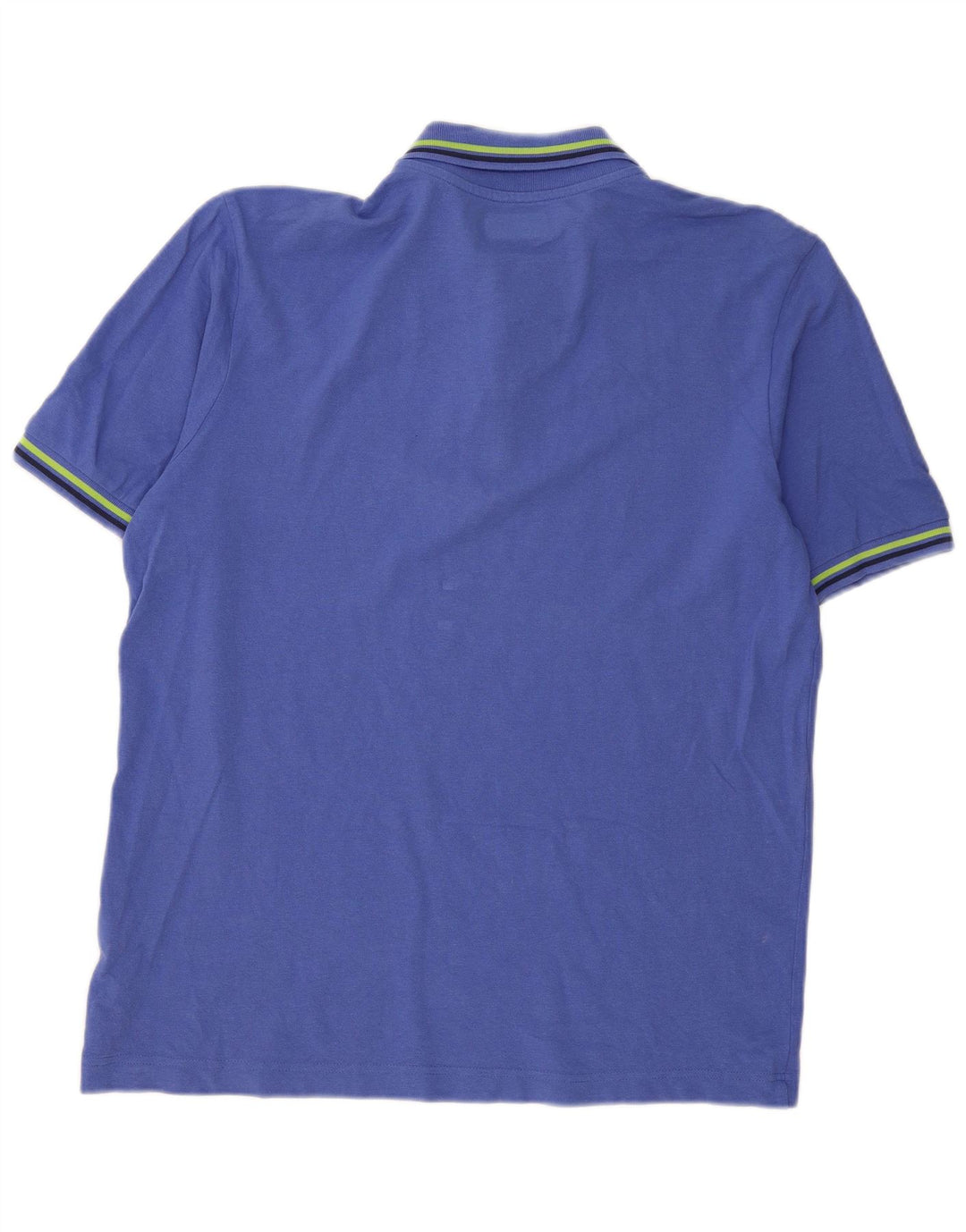 Kappa Mens Polo Shirt XL Blue Cotton