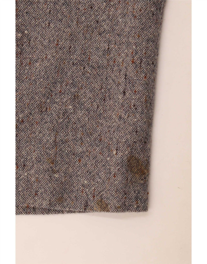 Vintage Womens Pencil Skirt Medium W30 Grey Flecked