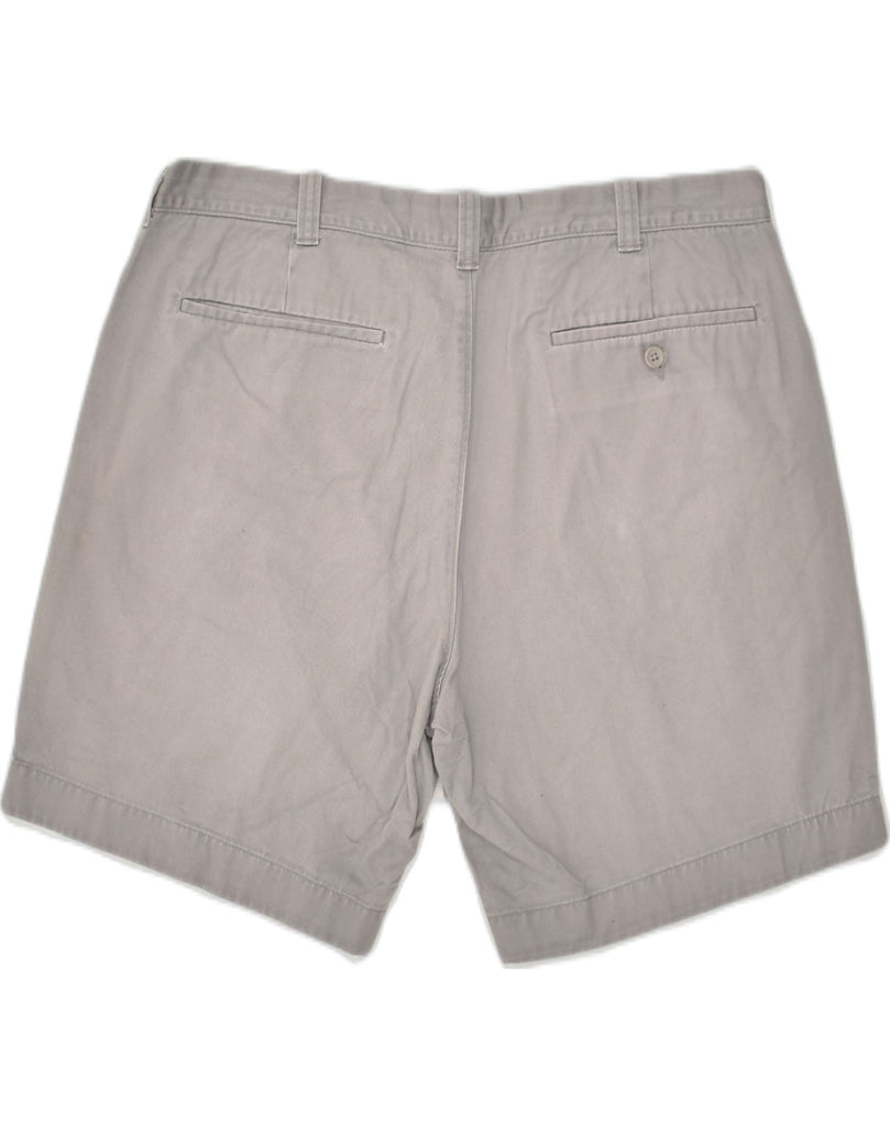 J. CREW Mens Gramercy Chino Shorts W36 Large Grey Cotton | Vintage J. Crew | Thrift | Second-Hand J. Crew | Used Clothing | Messina Hembry 