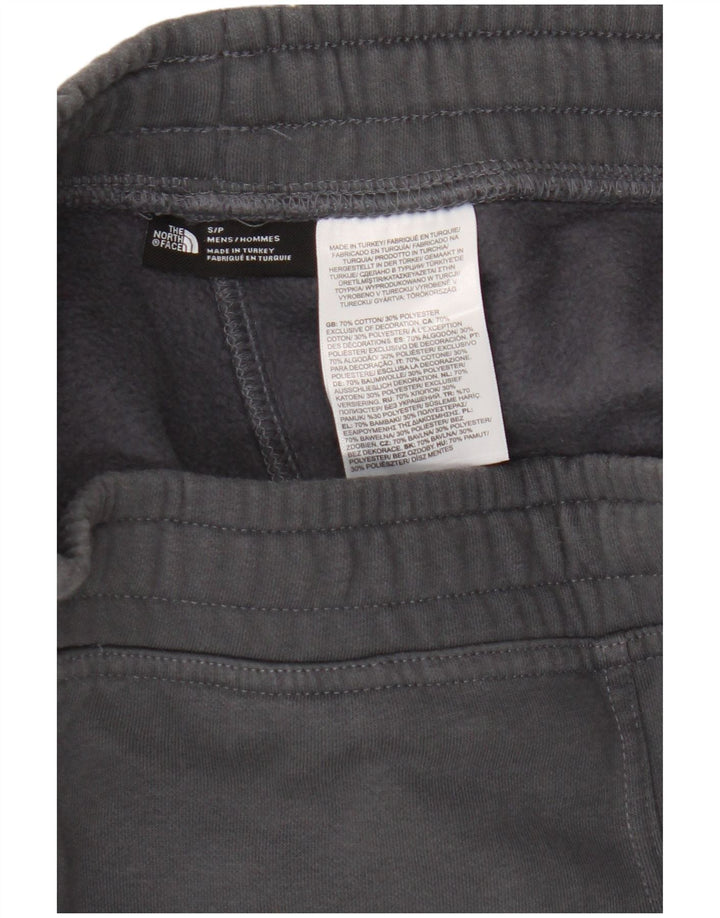 The North Face Mens Tracksuit Trousers Joggers Small Grey Cotton