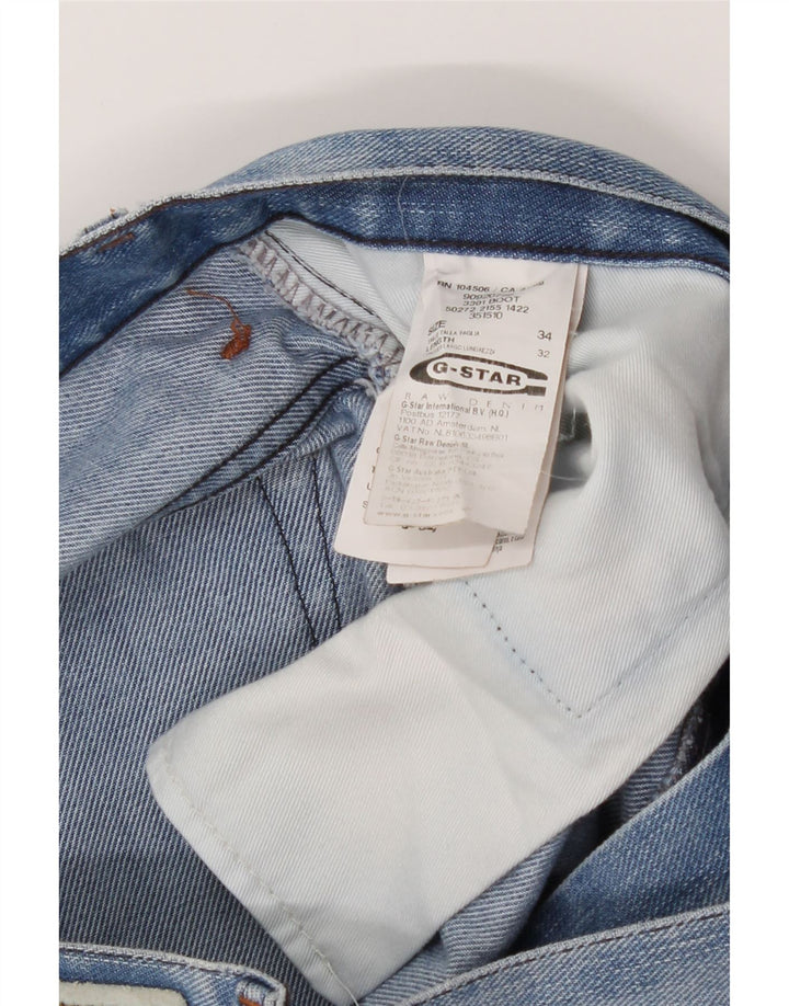 G-STAR Womens Distressed Bootcut Jeans W34 L32 Blue Cotton Vintage G-Star and Second-Hand G-Star from Messina Hembry 