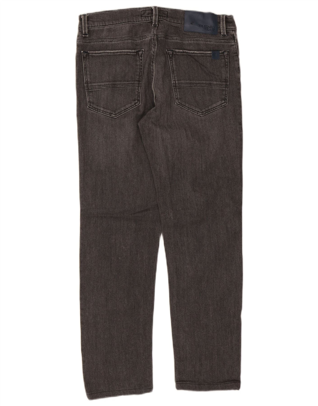 TRUSSARDI Mens Straight Jeans W30 L27 Grey