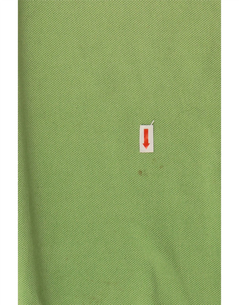 TOMMY HILFIGER Mens Polo Shirt Large Green Cotton Vintage Tommy Hilfiger and Second-Hand Tommy Hilfiger from Messina Hembry 