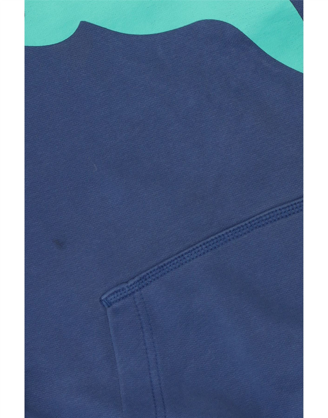 Puma Mens Graphic Hoodie Jumper Small Blue Cotton