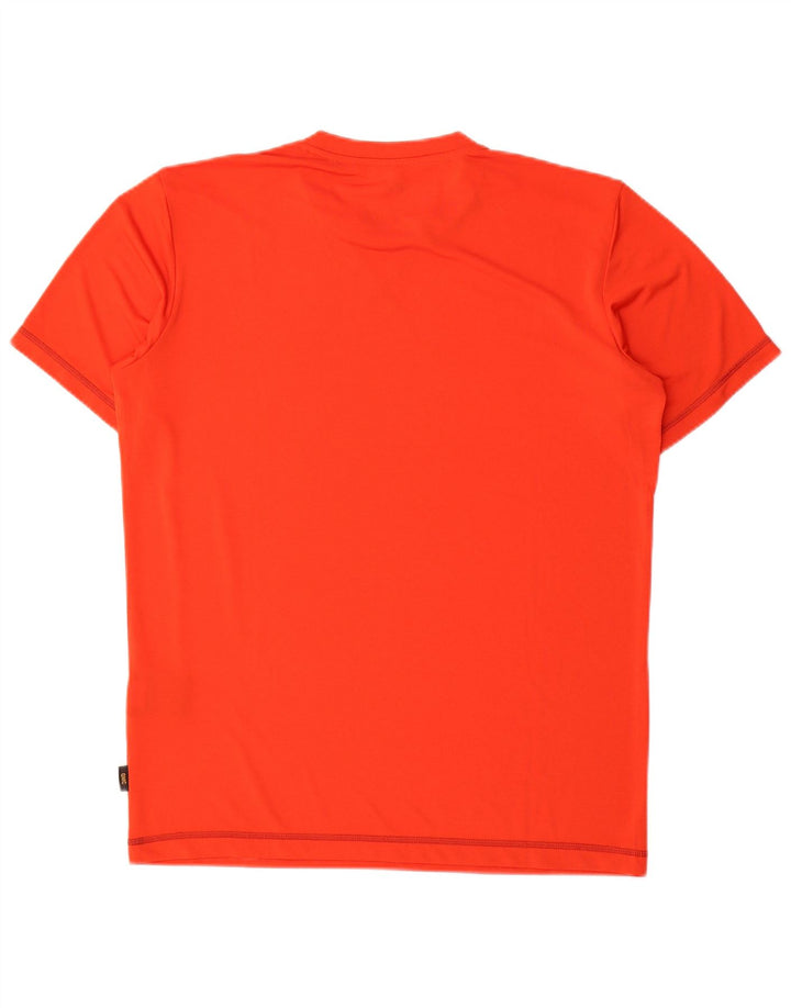 Jack Wolfskin Mens T-Shirt Top UK 40 Medium Orange Polyester