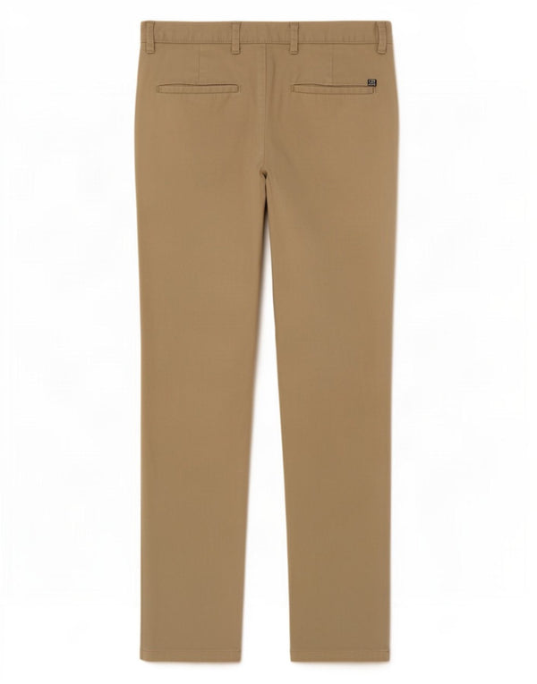 Zara Mens Slim Chino Trousers EU 36 XS W29 L27 Beige Cotton