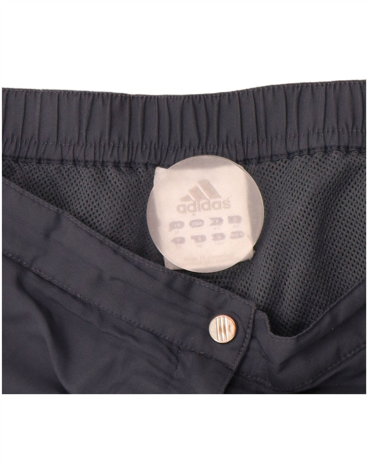 ADIDAS Womens Tracksuit Trousers UK 16 Large  Navy Blue