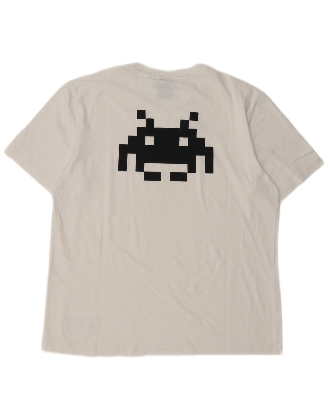 Champion Mens Graphic T-Shirt Top Large White