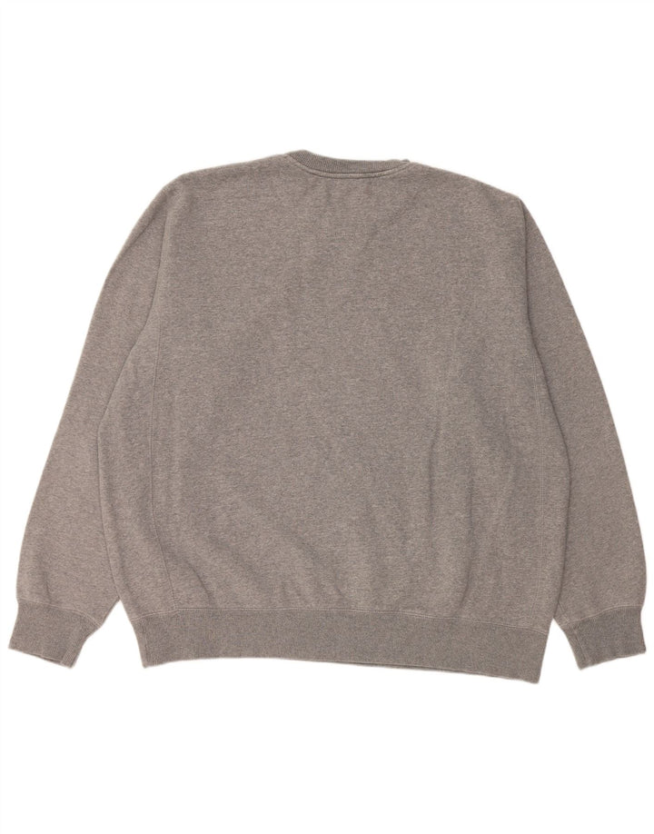 Nike Mens Sweatshirt Jumper 2XL Grey Cotton