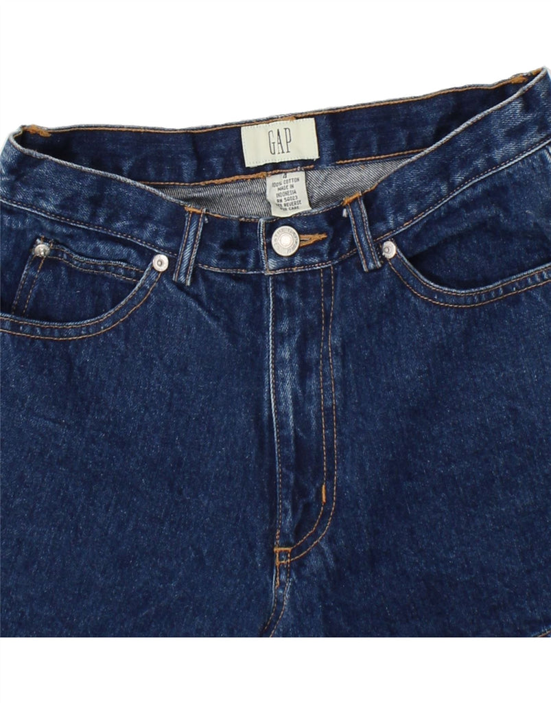 GAP Womens Denim Shorts US 4 Small W28  Blue Cotton Vintage Gap and Second-Hand Gap from Messina Hembry 