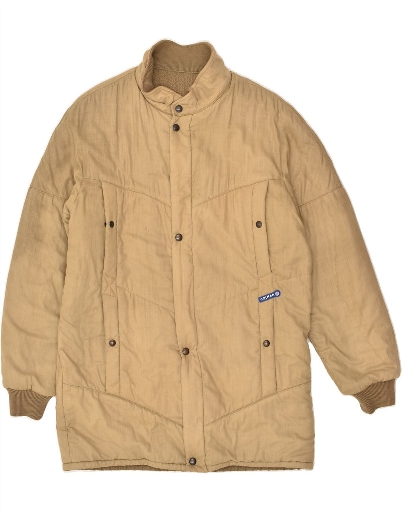 COLMAR Mens Overcoat US 40 Large Beige | Vintage Colmar | Thrift | Second-Hand Colmar | Used Clothing | Messina Hembry 